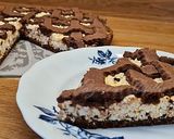 Glutén- és laktózmentes csokoládétorta túróval, kandírozott narancshéjjal recept fázis 7 fotója