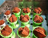 Foto langkah ke 8 dari resep Bolu Kukus Cokelat Gluten Free.