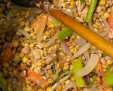 A picture of step 5 of Vegetables and pulses soup (a Kickass flu repealer 🤭😆✌🏽).