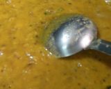 A picture of step 5 of Moong dal mango curry.
