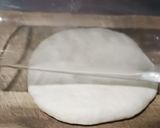 Foto langkah ke 5 dari resep Roti Arab "Khubz" isi Keju Pakai Teflon.