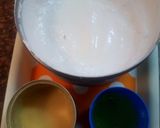 A picture of step 1 of Mountain dew icecream.