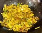 A picture of step 2 of Roasted gram Bhorta.
