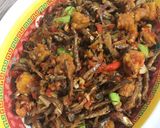 Foto langkah ke 4 dari resep Teri tempe pete balado alaailie #limaresepterbaruku.