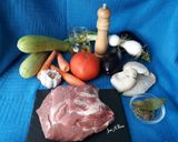 Foto del paso 1 de la receta Quiche de carne con verduras y quesos