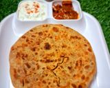 A picture of step 6 of Sattu Paratha.