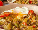 Foto del paso 3 de la receta: Curry de verduras con huevo a la plancha