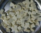 A picture of step 1 of Paneer ki sabji.