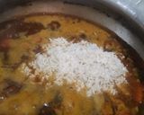 A picture of step 4 of Sabzi Pulao.