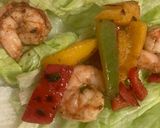 Foto del paso 5 de la receta: Keto Camarones con pimientos