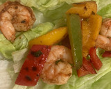 Foto del paso 5 de la receta: Keto Camarones con pimientos