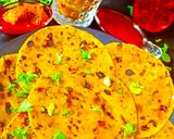 स्ट्रीट स्टाइल गुजराती मेथी थेपला(street style gujarati methi thepla recipe in hindi) रेसिपी चरण 9 फोटो