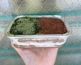 Hình bước làm 2 của món Bánh tiramisu healthy đơn giản chỉ 15p