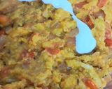 A picture of step 3 of Pav Chaat.