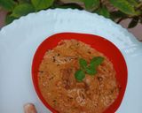 A picture of step 6 of Mushroom in red thai gravy.