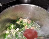 صورة لخطوة 1 من وصفة الحساء الأخضر la soupe verte