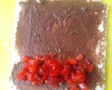 Foto langkah ke 4 dari resep Strawberry Chocolate french Toast Roll ups.