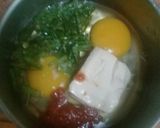 Foto langkah ke 1 dari resep Telur Dadar Tahu.