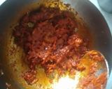 A picture of step 3 of Quick Pickle South Indian style.
