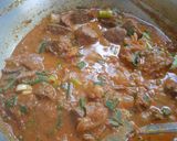 A picture of step 5 of Mutton Liver Curry.