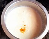 A picture of step 5 of Buttermilk kuzhambu Morkuzhambu.