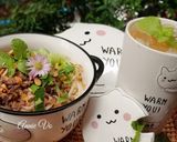 Hình bước làm 5 của món Phở trộn bò băm