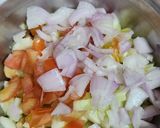 A picture of step 2 of Chole Chaat.