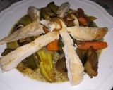 Foto del paso 10 de la receta: Cus Cus con verduras, garbanzos y pollo