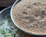 A picture of step 5 of Broken Pearl Millet Upma.