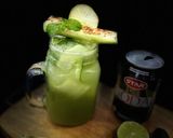 A picture of step 4 of Cucumber lemonade.
