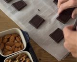 Foto del paso 1 de la receta Snack saludable de chocolate puro - receta viral