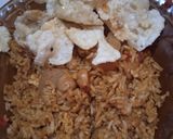 Foto langkah ke 4 dari resep Nasi goreng sosis telor bakso.