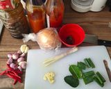Foto langkah ke 1 dari resep Udang Saus Padang.