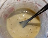 A picture of step 1 of Pancakes with Starwberry Sauce.