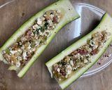 Keto töltött cukkini recept fázis 5 fotója