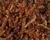 Foto langkah ke 5 dari resep Balado Teri Kacang Tempe Pedas Manis Harapan.