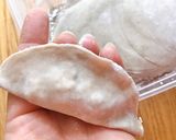 Hình bước làm 7 của món 🌱 Bánh Xếp Mandu Chay Nhân Nấm Đậu Hủ Chiên Nước