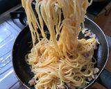 Foto langkah ke 3 dari resep SPAGHETTI CARBONARA ala Chef Antonio CARLUCCIO.