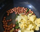 A picture of step 2 of Makhana Poha.
