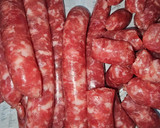Foto del paso 1 de la receta: Salchichas y fideos de arroz en salsa cremosa