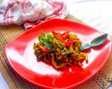Foto langkah ke 5 dari resep Usus ayam bumbu kuning.