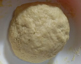 Foto langkah ke 2 dari resep Roti Manis Jumbo Isi Pisang.