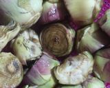 Foto del passaggio 1 della ricetta #528 Carciofini 🌱in umido 🍲