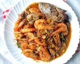 Foto langkah ke 4 dari resep 248. Sambal Udang Tongkol Suwir Bumbu Iris.