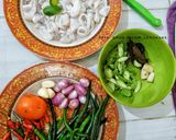 Foto langkah ke 1 dari resep Cumi Oseng Pete Cabe Ijo.