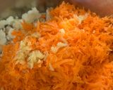 A picture of step 2 of Quinoa cabbage tikki.