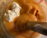 Une image de l'étape 4 de Soupe carottes, orange et pain d’épices.