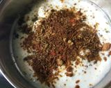 A picture of step 1 of Kachori chaat.
