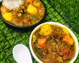 A picture of step 4 of Beef pepper soup.