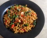Foto langkah ke 7 dari resep Mi Goreng Telur.